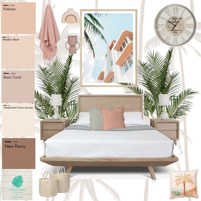 Palm Dreaming Mood Board by Fresh Start Styling & Designs on Style Sourcebook