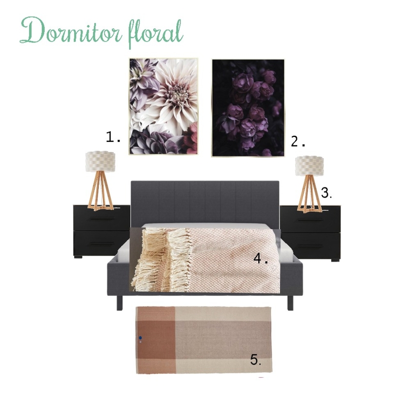 dormitor floral Mood Board by eta on Style Sourcebook