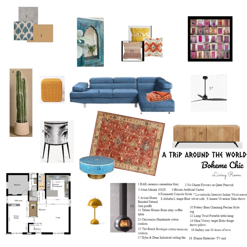 Living Room Mood Board by elisa on Style Sourcebook