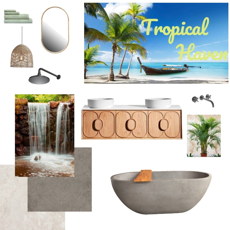 Tropical haven Mood Board by mamadeli on Style Sourcebook