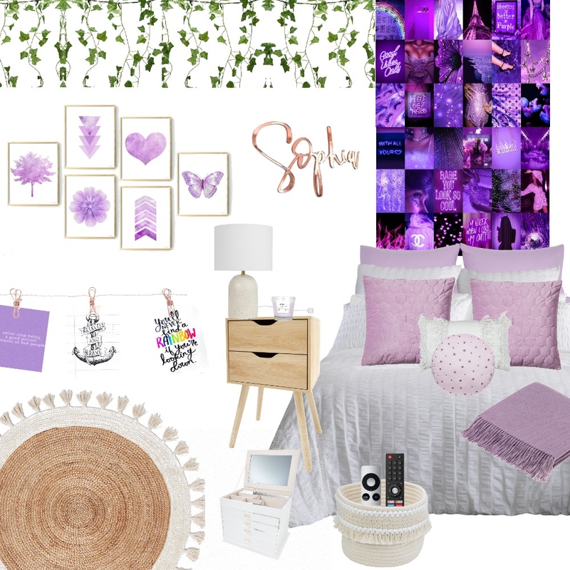 Cheyenne's Room Mood Board by Ness Decorates on Style Sourcebook
