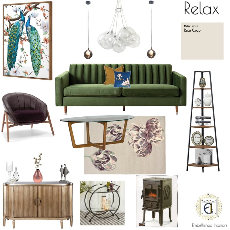 Relax - Living Room Mood Board by Embellished Interiors on Style Sourcebook