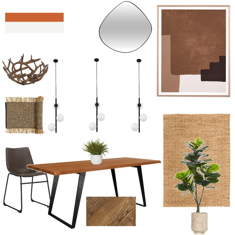 Dining Room Interior Sample Board Mood Board by LouiseCasey on Style Sourcebook