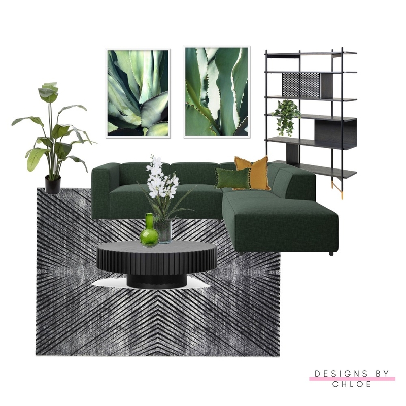 Green moody moodboard Mood Board by Designs by Chloe on Style Sourcebook