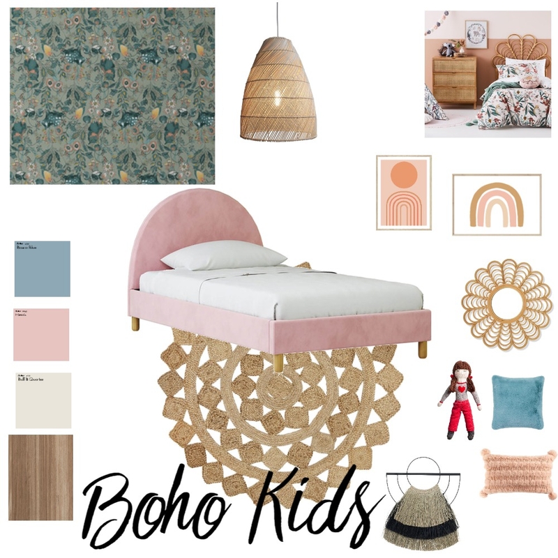 Boho Kids Mood Board by shashikala on Style Sourcebook