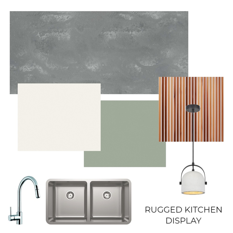 Rugged Kitchen Display Mood Board by MarieDK on Style Sourcebook