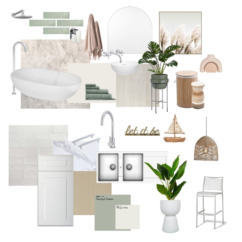 Coastal Mood Board by evans_grace on Style Sourcebook