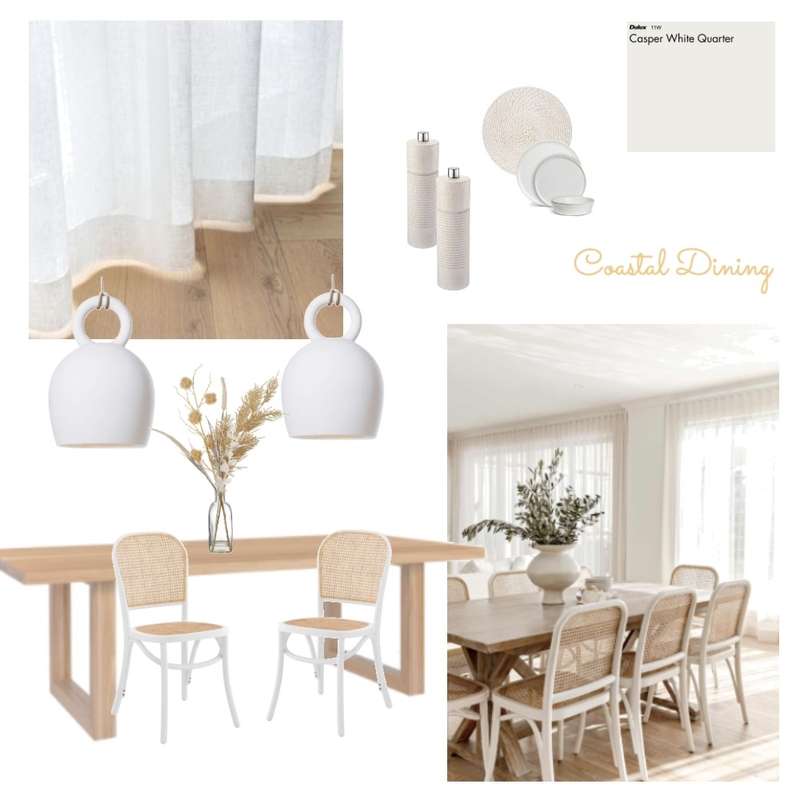 Coastal Dining Room Mood Board by Erin Smith on Style Sourcebook