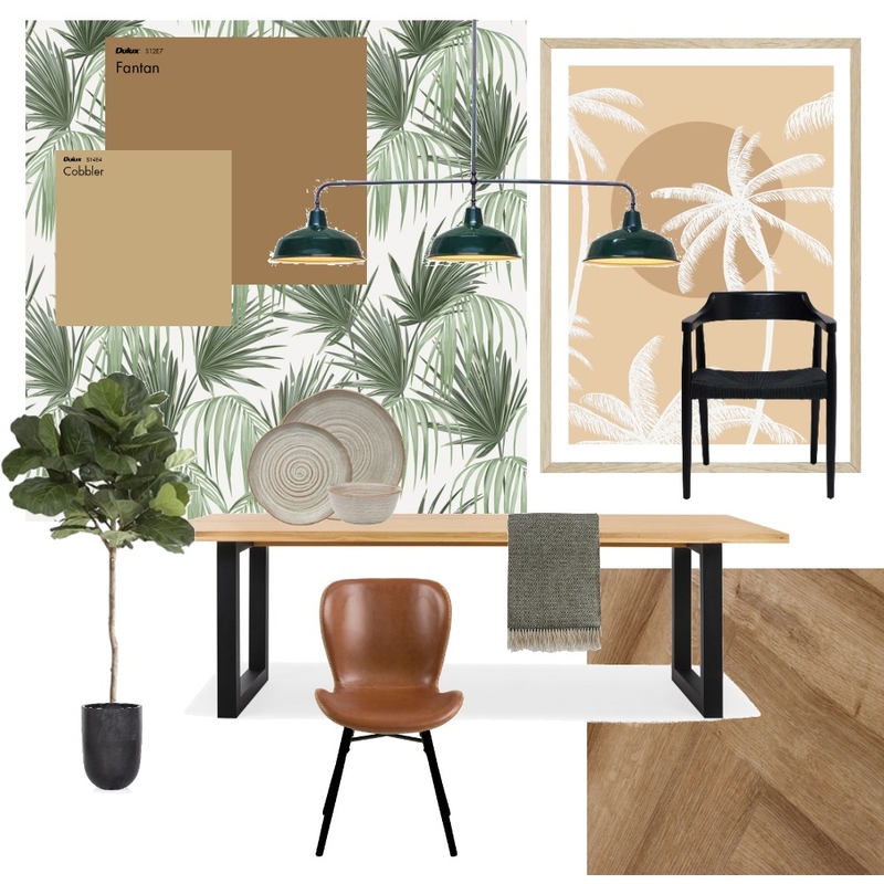 Brown dining Mood Board by ZeldaB on Style Sourcebook