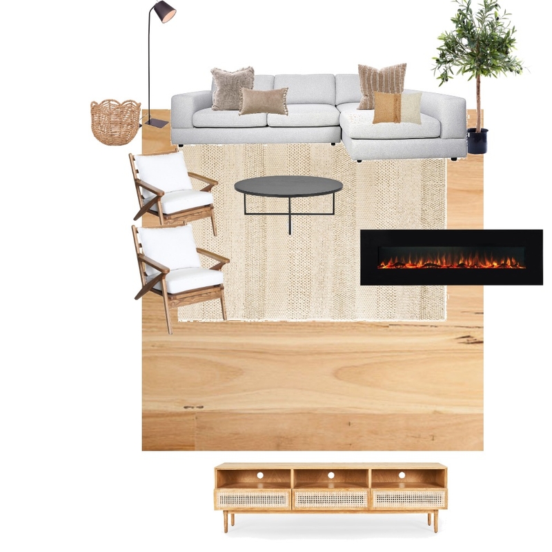 Rustic living room Mood Board by vchevvu on Style Sourcebook