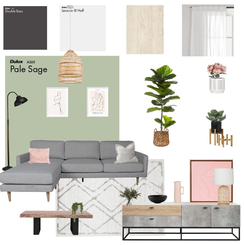 Sarah's Living Room Mood Board by Catherine Hamilton on Style Sourcebook