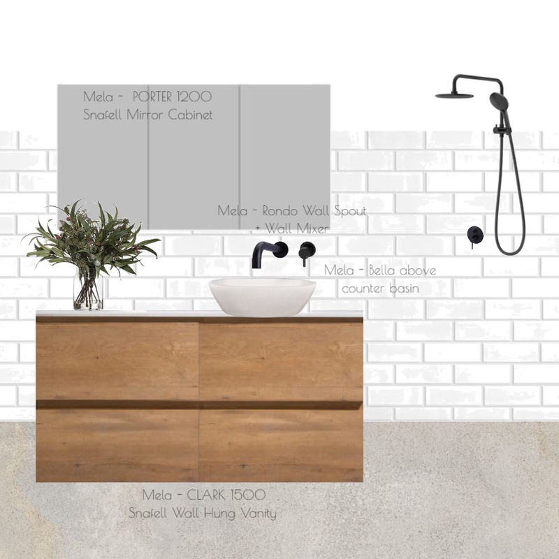 Ensuite Mood Board by TeleahJane on Style Sourcebook