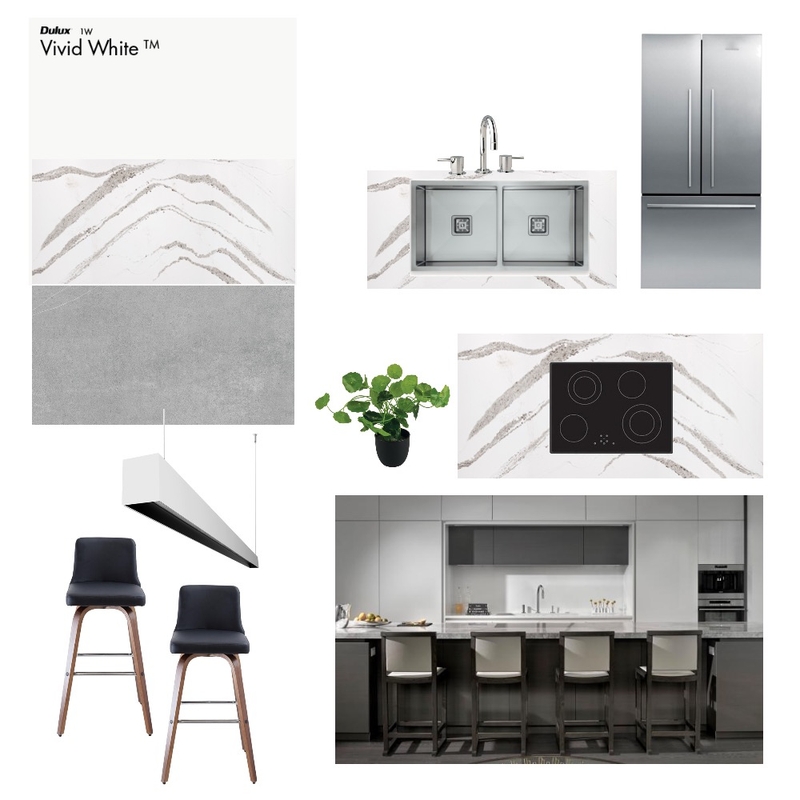 Kitchen and Bar - Grayscale Mood Board by sulo.creatives on Style Sourcebook