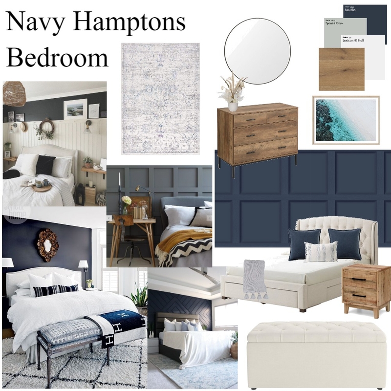 Navy Hamptons Mood Board by rachweaver21 on Style Sourcebook