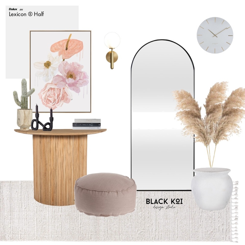 Entry Mood Board by Black Koi Design Studio on Style Sourcebook