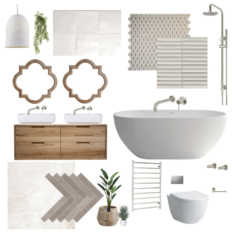 Master ensuite Mood Board by Janelle Q on Style Sourcebook