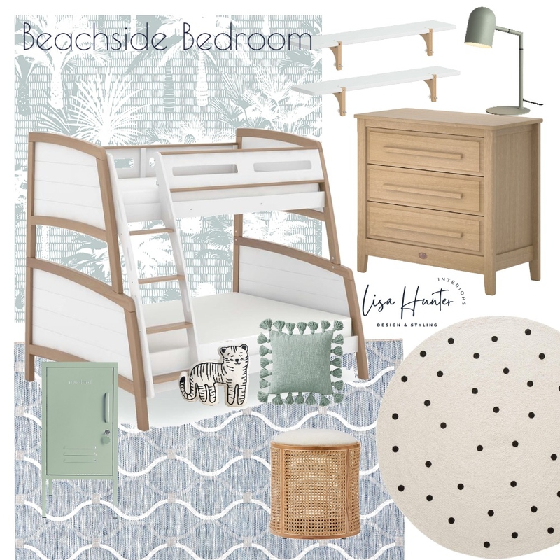 Boys Coastal Bedroom Mood Board Mood Board by Lisa Hunter Interiors on Style Sourcebook