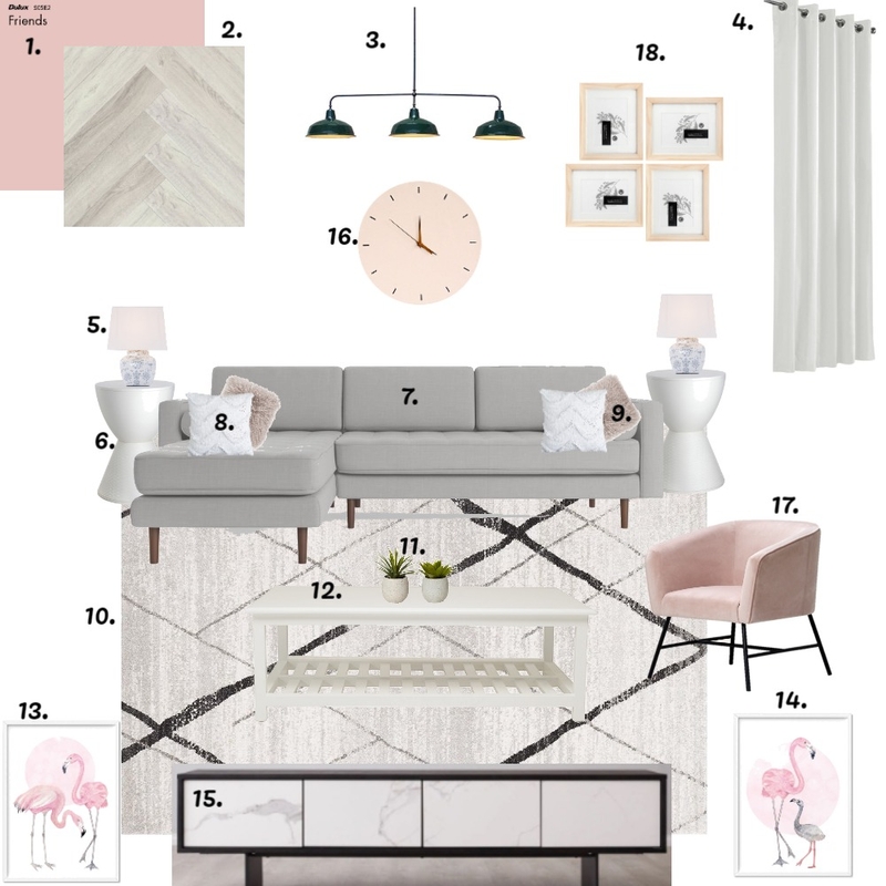 Living Room Mood Board by Logan van Rooyen on Style Sourcebook