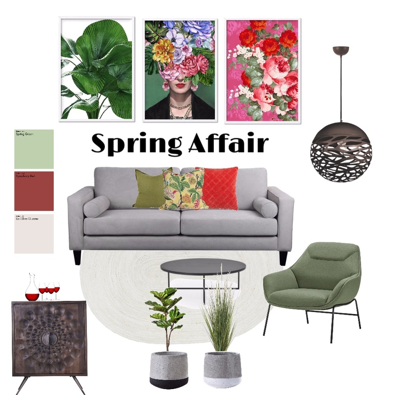 Spring Affair Mood Board by Di Taylor Interiors on Style Sourcebook