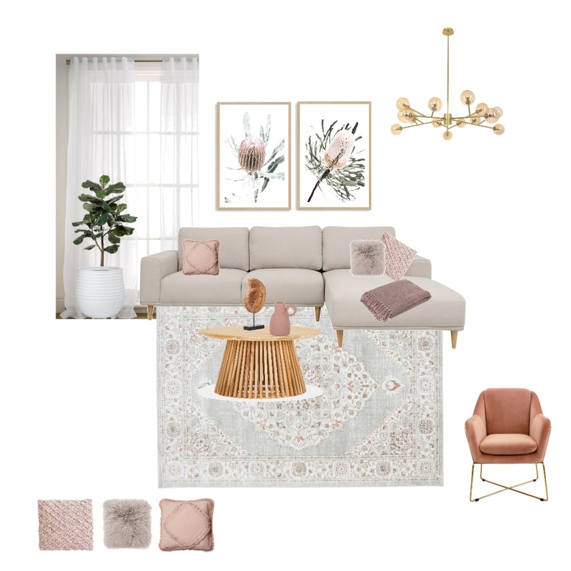 Spring Living Space Mood Board by Mrs. Roberts on Style Sourcebook
