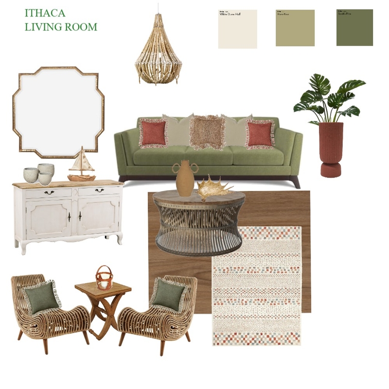 Ithaca Living Room Mood Board by Elena A on Style Sourcebook