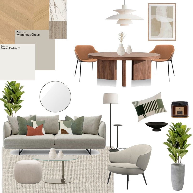 Modern Living Mood Board by Gabriela Sorrentino on Style Sourcebook