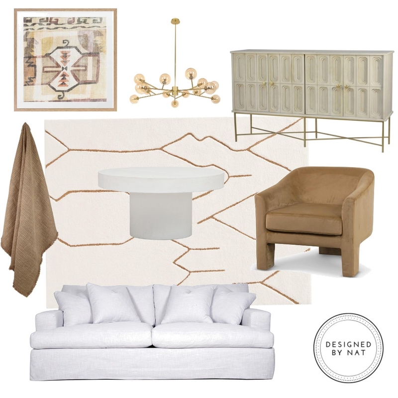 Living room Mood Board by Designed By Nat on Style Sourcebook