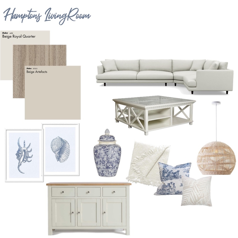 Hamptons Mood Board by celinewatts on Style Sourcebook