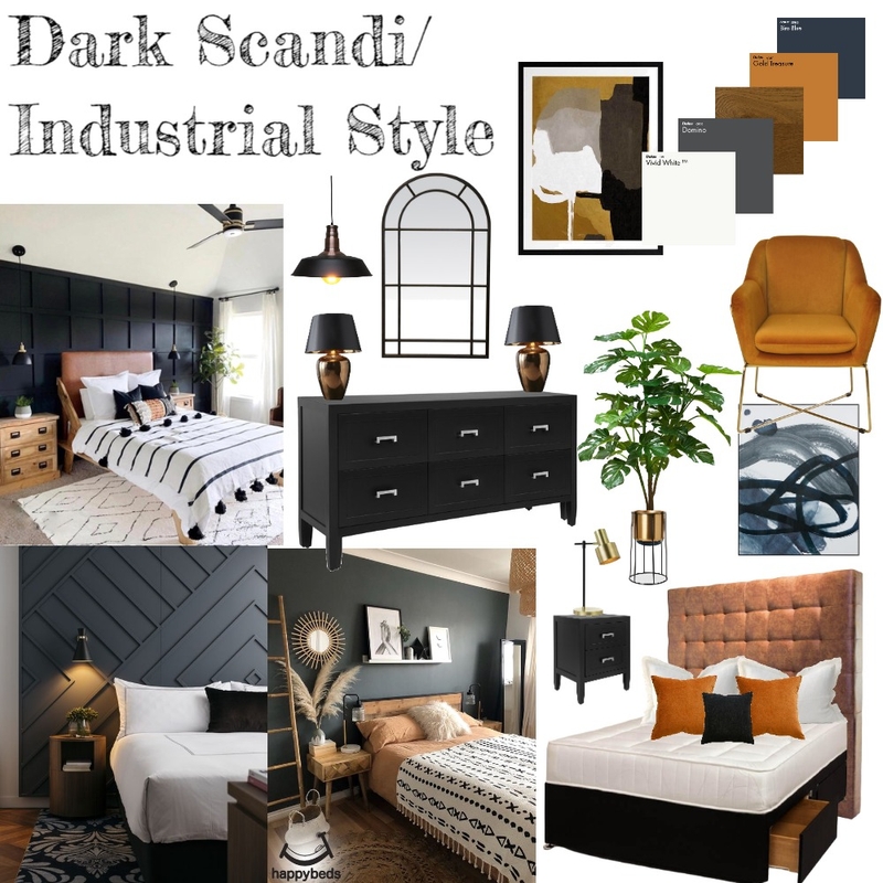 Gothic Industrial Mood Board by rachweaver21 on Style Sourcebook