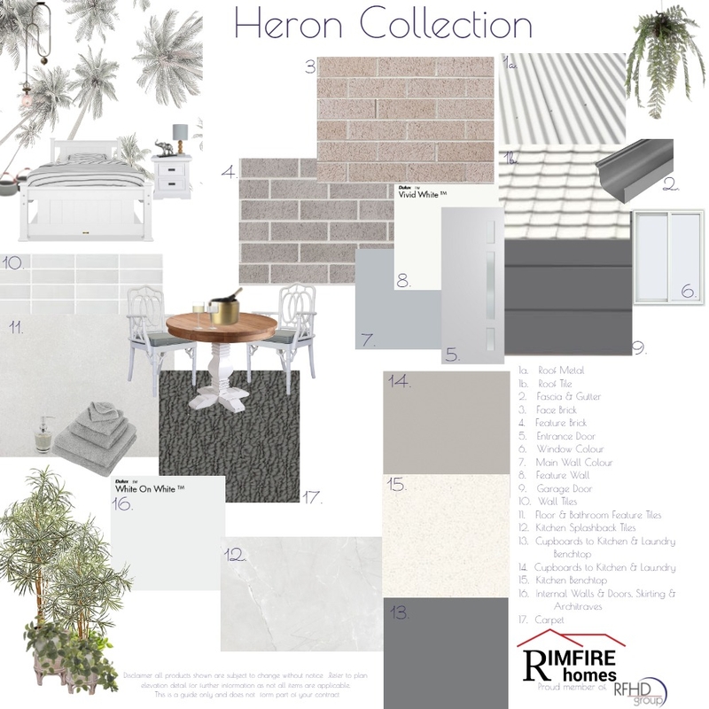 Heron Collection Mood Board by Genene on Style Sourcebook