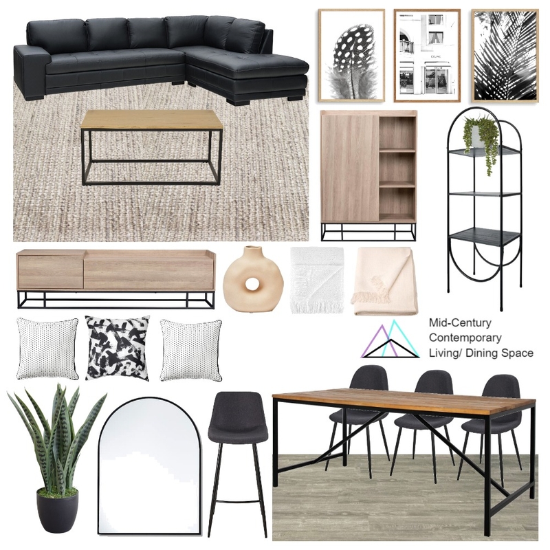 Byford Mid Century industrial living 2 Mood Board by Invelope on Style Sourcebook