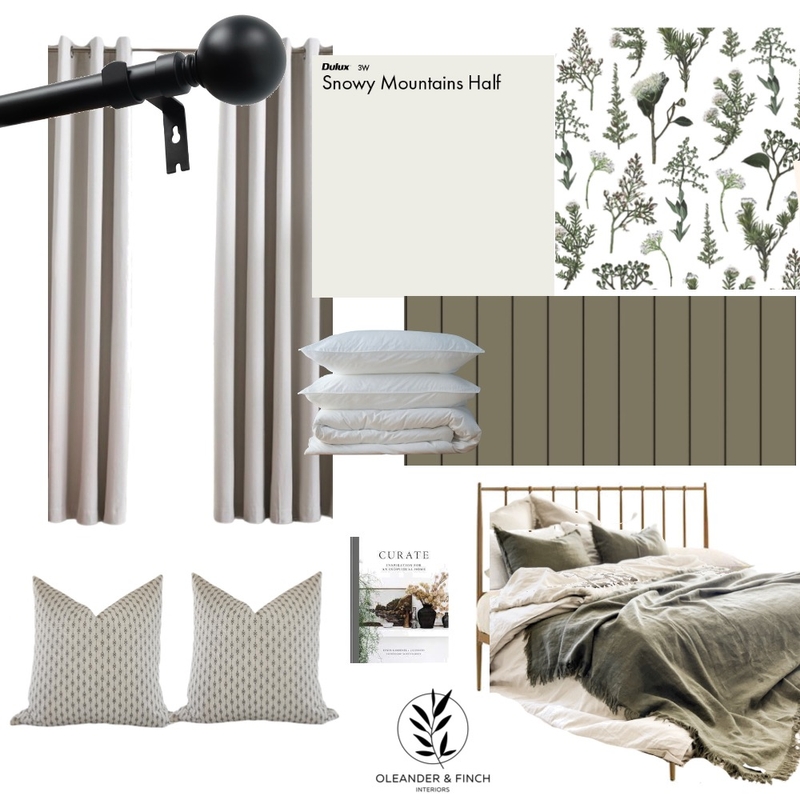 Master bedroom Mood Board by Oleander & Finch Interiors on Style Sourcebook