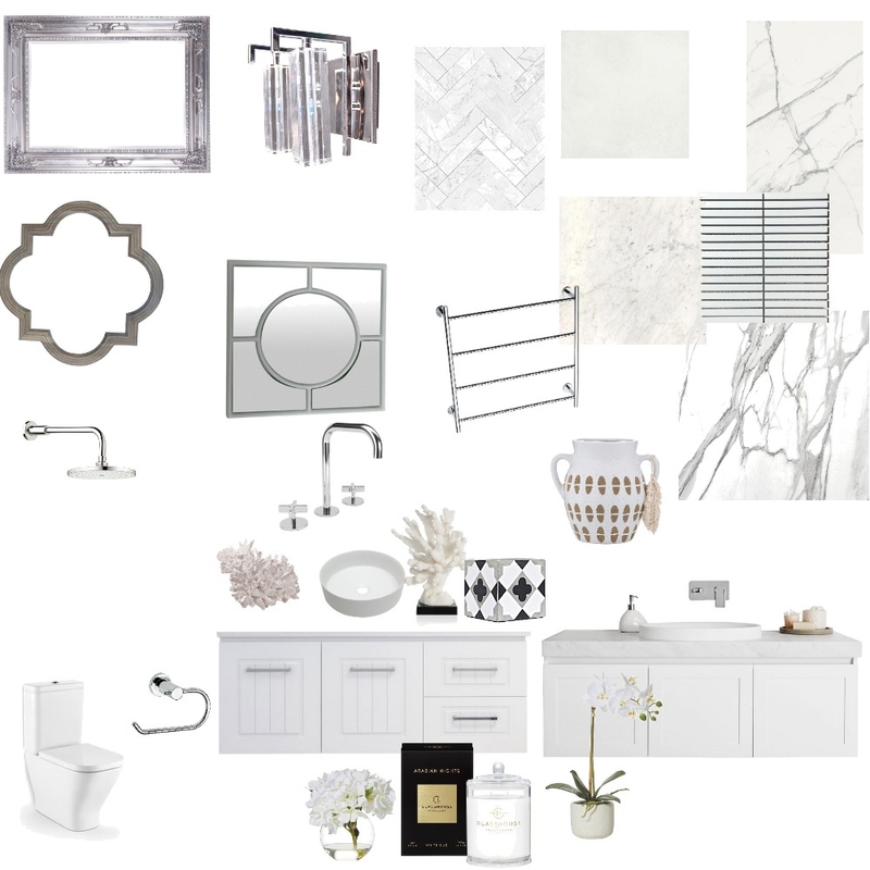 ensuite Mood Board by Zara C on Style Sourcebook