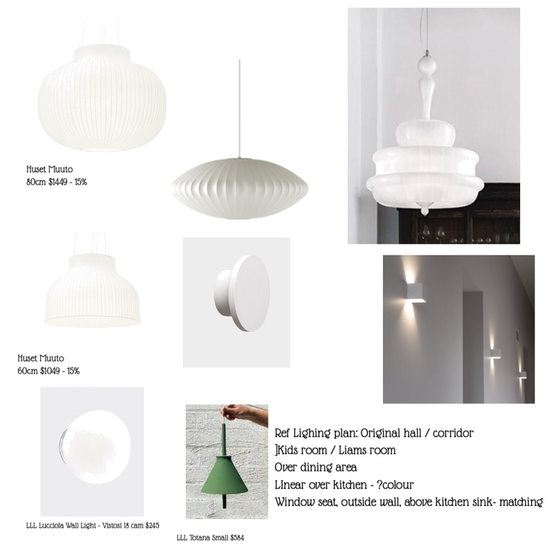 Lighting options Mood Board by juliaodonnell on Style Sourcebook