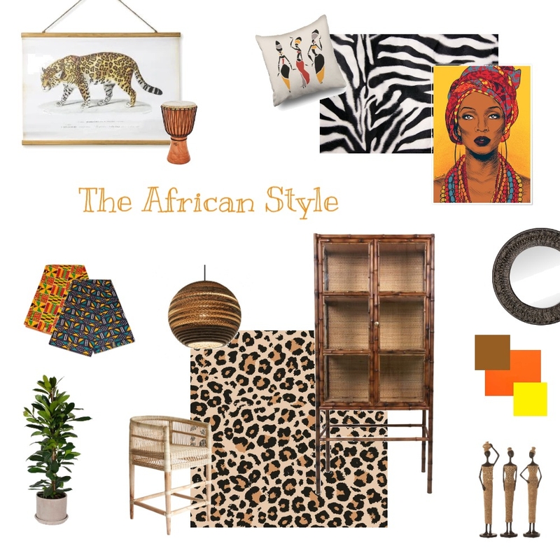 Afrikaans Mood Board by Chinchinwise on Style Sourcebook