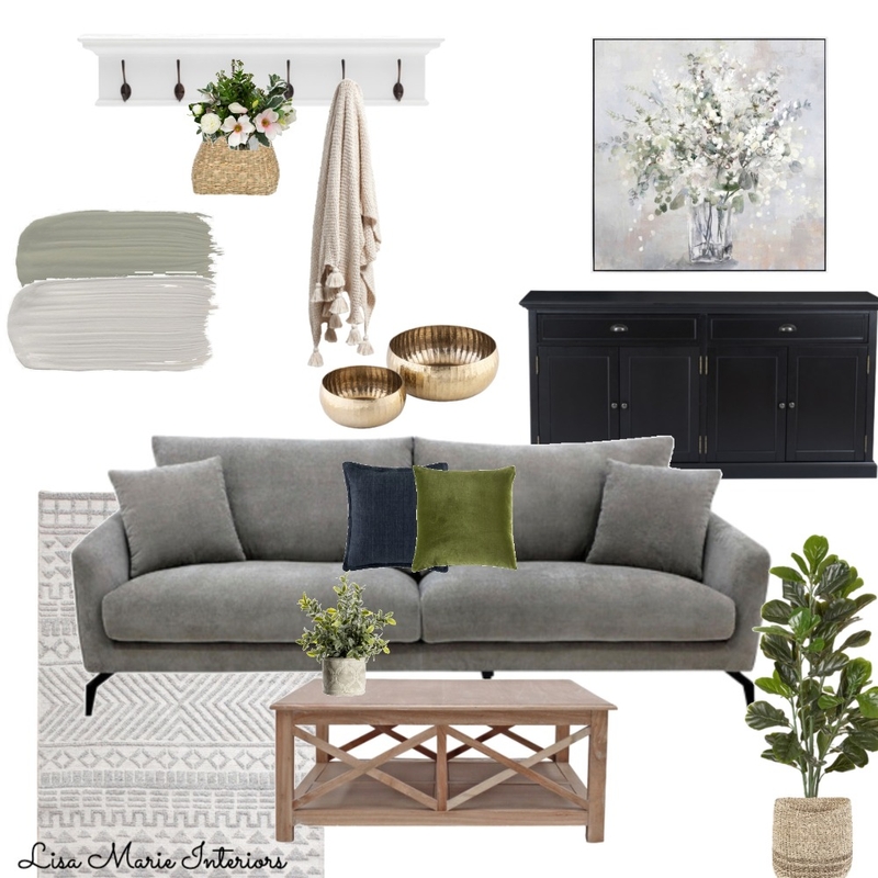 Hamptons Living Mood Board by Lisa Maree Interiors on Style Sourcebook