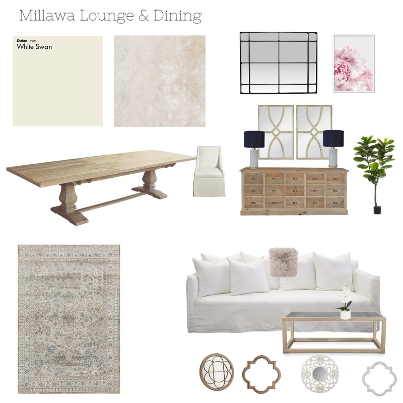 Millawa Lounge & Dining Mood Board by NikkiMaree on Style Sourcebook