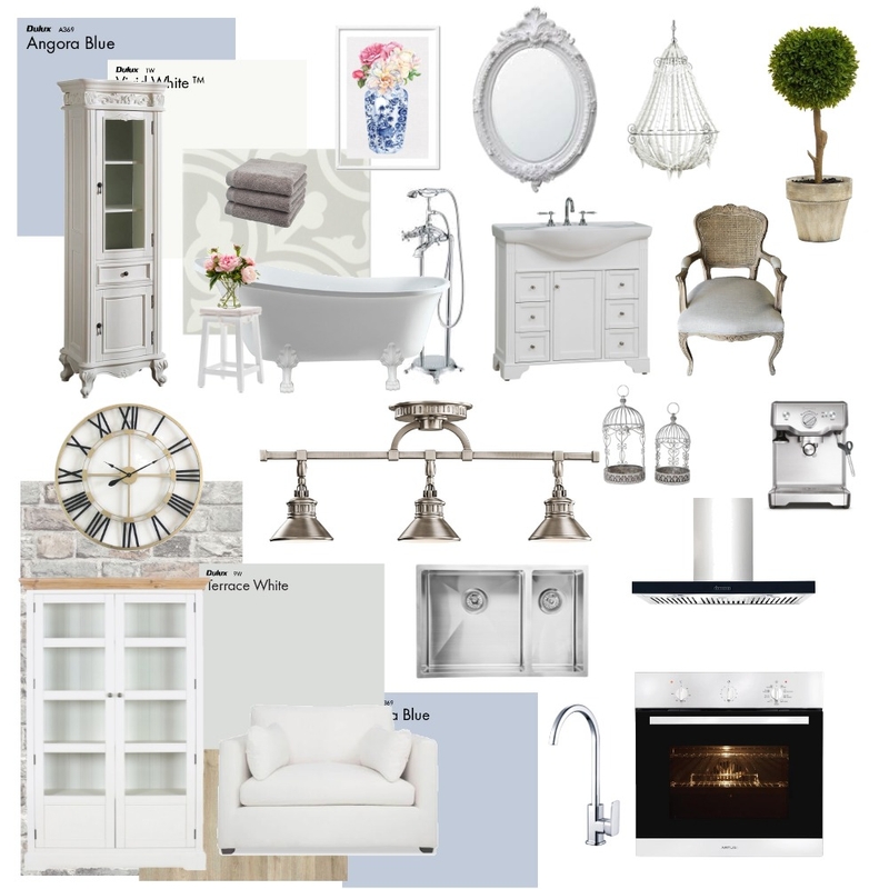 French Country Mood Board by evans_grace on Style Sourcebook