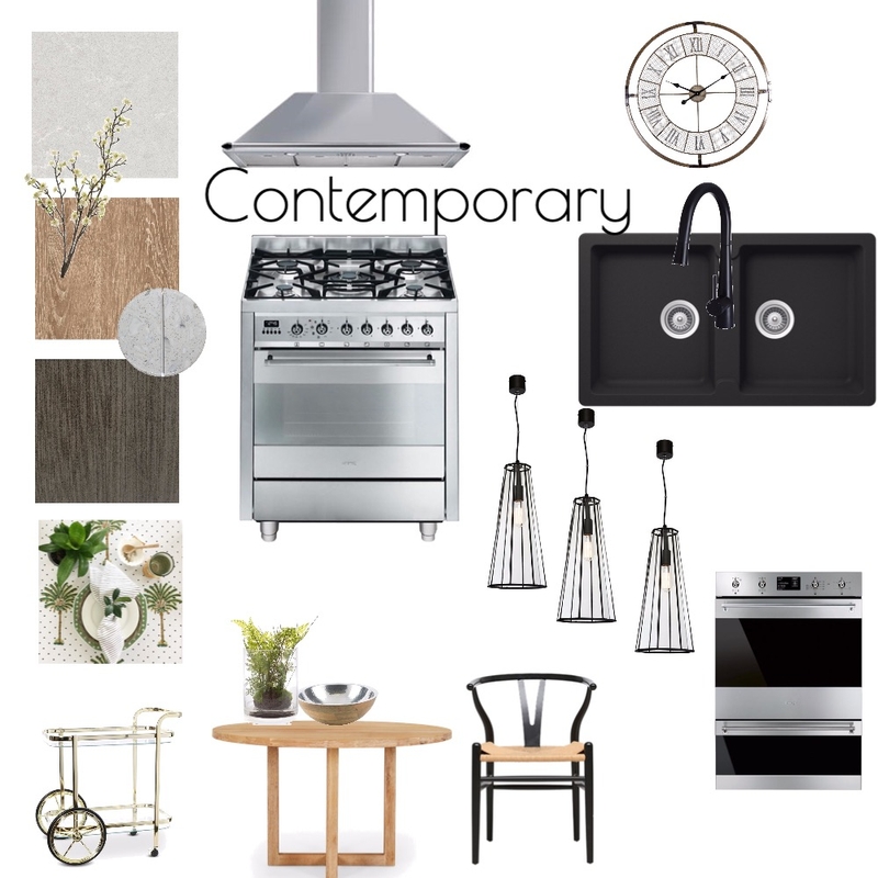 Contemporary Kitchen Mood Board by Di Taylor Interiors on Style Sourcebook