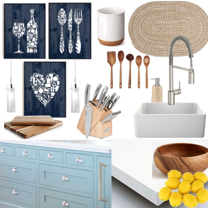 Module 9 - Kitchen Mood Board by Sarah on Style Sourcebook