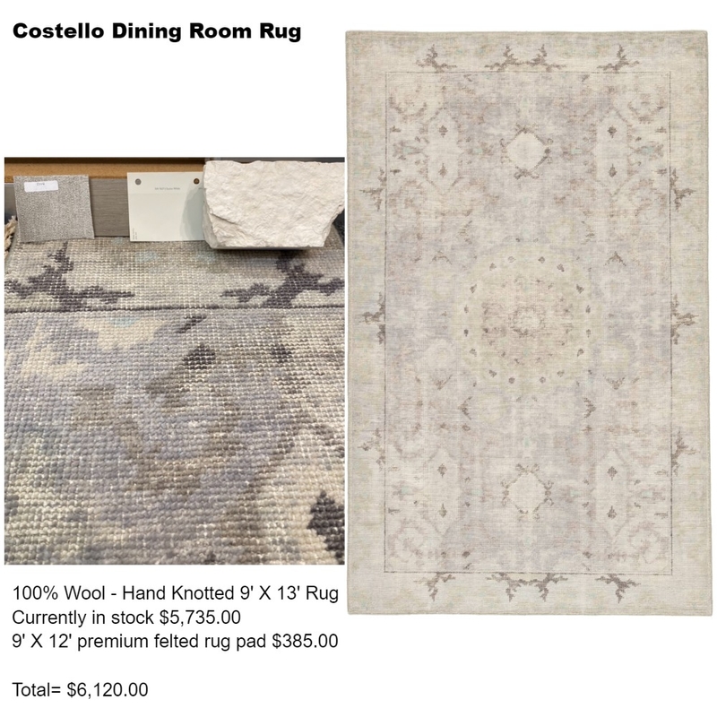 costello dining room rug Mood Board by Intelligent Designs on Style Sourcebook