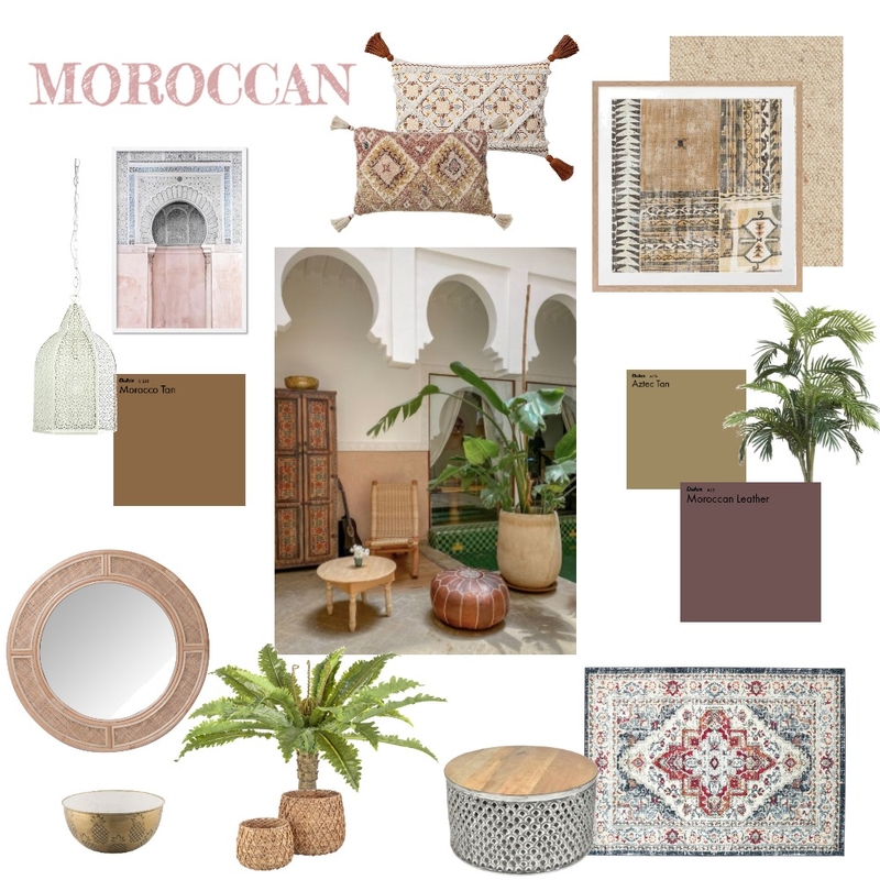 Moroccan Mood Board by jessicaugo on Style Sourcebook