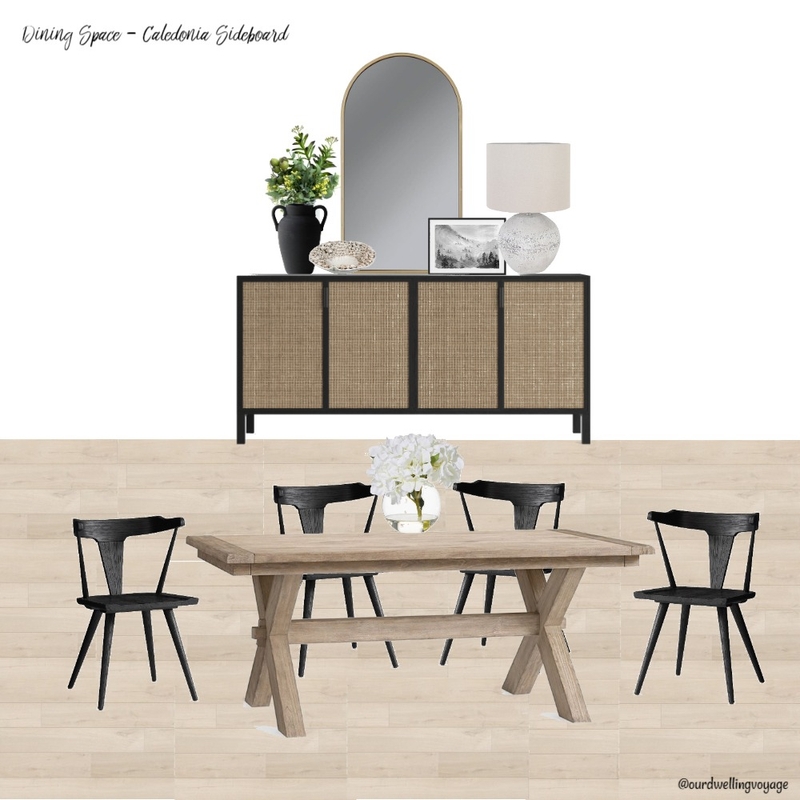Dining Space - Caledonia Sideboard Mood Board by Casa Macadamia on Style Sourcebook