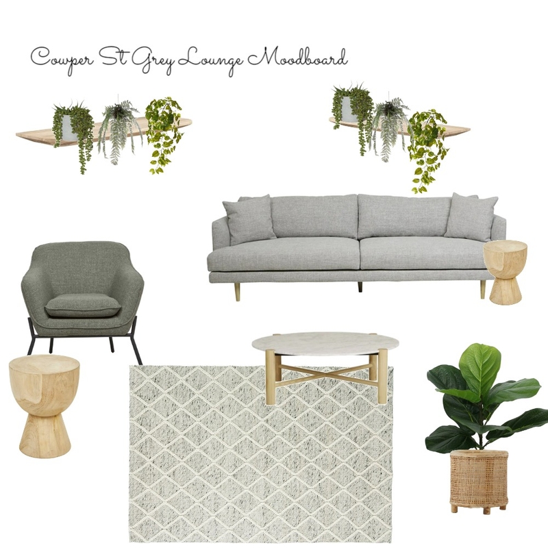 Cowper St Living 2 Mood Board by Six Pieces Interior Design  Qualified Interior Designers, 3D and 2D Elevations on Style Sourcebook