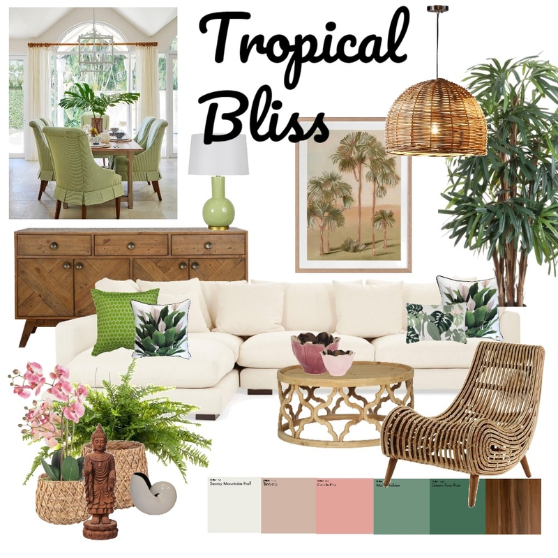 Tropical Casual No:3 Mood Board by Debbie Anne on Style Sourcebook