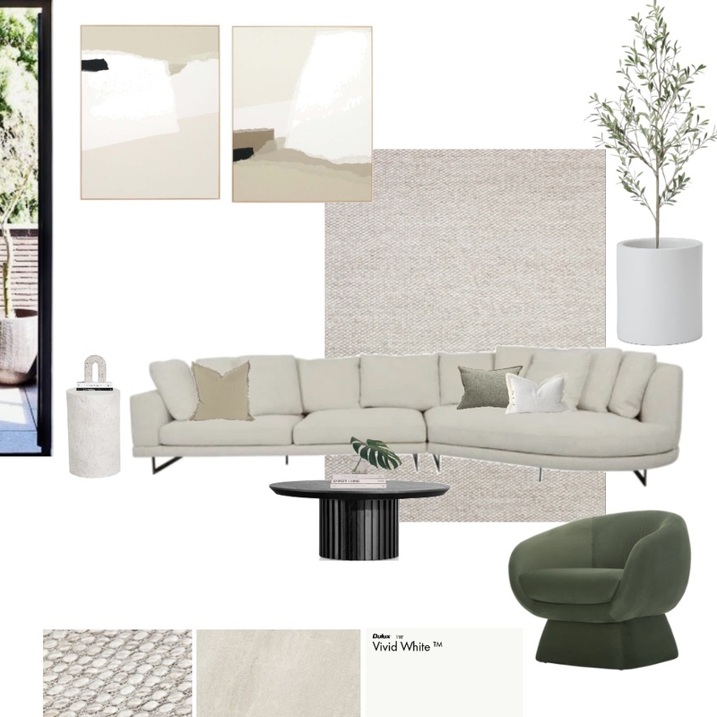 Living Room - 141 Royal Street, Yokine V2 Mood Board by kbi interiors on Style Sourcebook