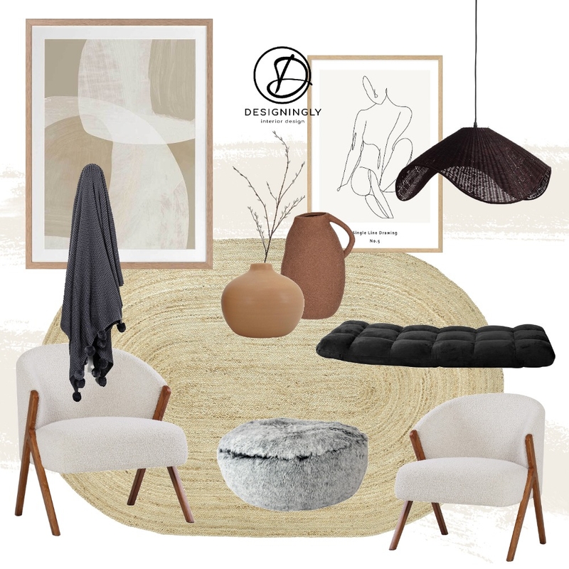 Zen Interior Mood Board by Designingly Co on Style Sourcebook