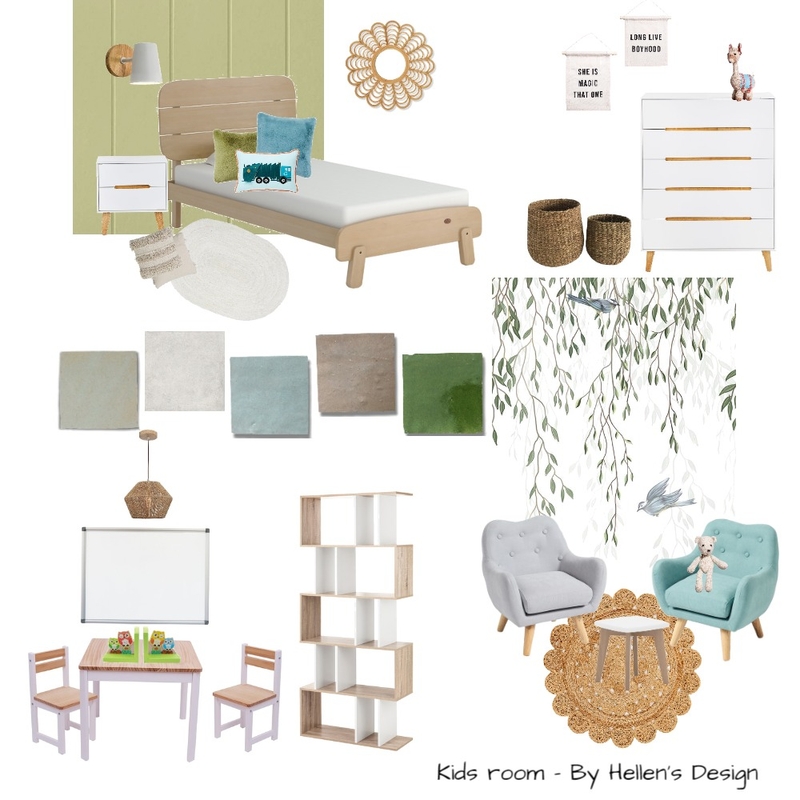 kids Mood Board by Hellen's Design on Style Sourcebook