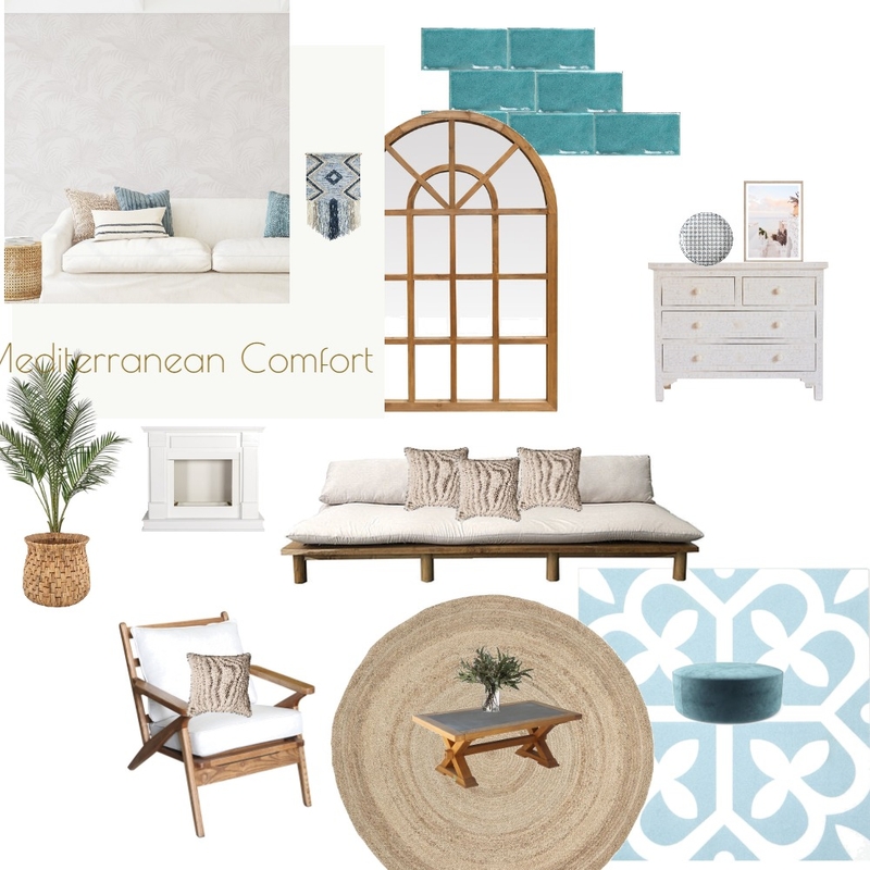 Mediterranean Comfort Mood Board by Swetha Varma on Style Sourcebook