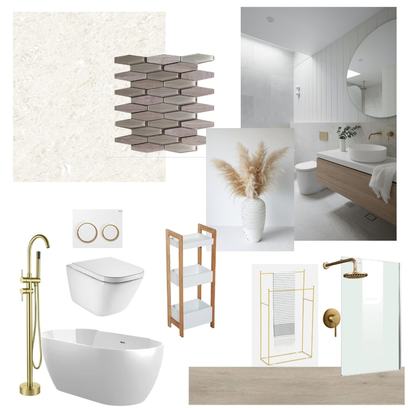 Bathroom Reno 2021 Mood Board by Curated interiors on Style Sourcebook